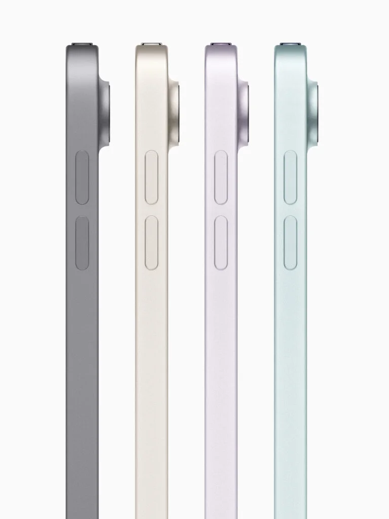 Apple iPad Air color lineup x
